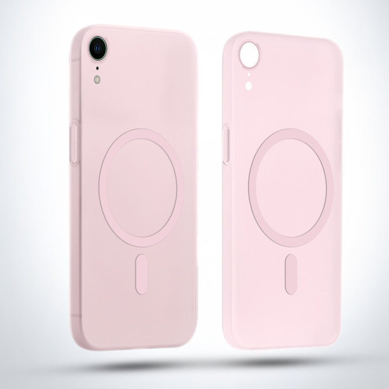Slim Matte Wireless Charging Support Back Cover for Apple iPhone XR