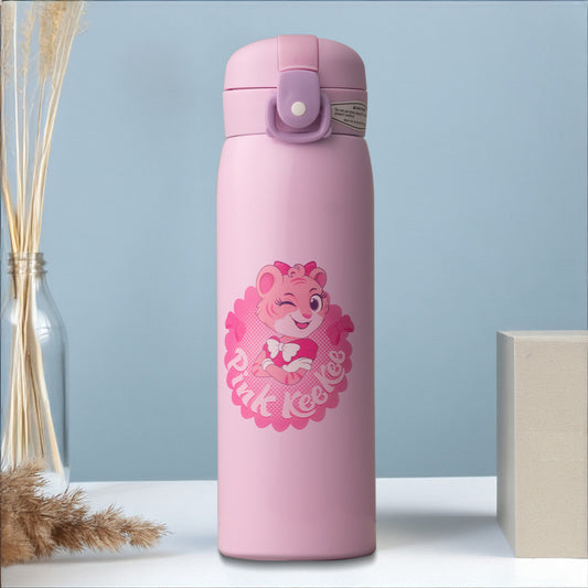 Cute Character Print Bottle