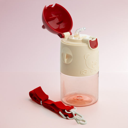 Bear Sipper Strap Bottle