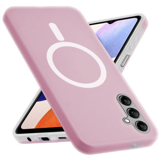 Classic Matte Silicone Back Case for Samsung A14 4G
