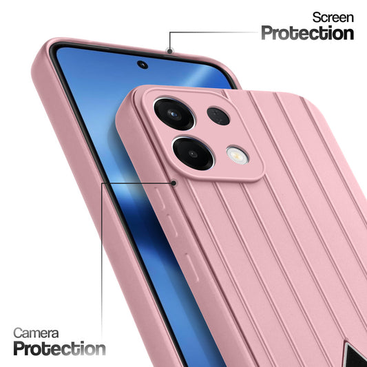 Glossy Matte Line Texture Back Cover for Oppo K13 5G