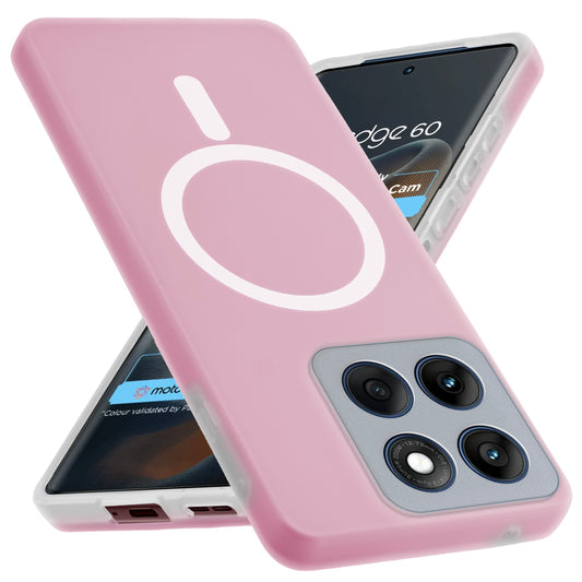 Classic Matte Silicone Back Case for Motorola Moto Edge 60 5G