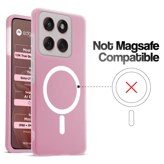 Classic Matte Silicone Back Case for Motorola Moto Edge 60 Fusion 5G