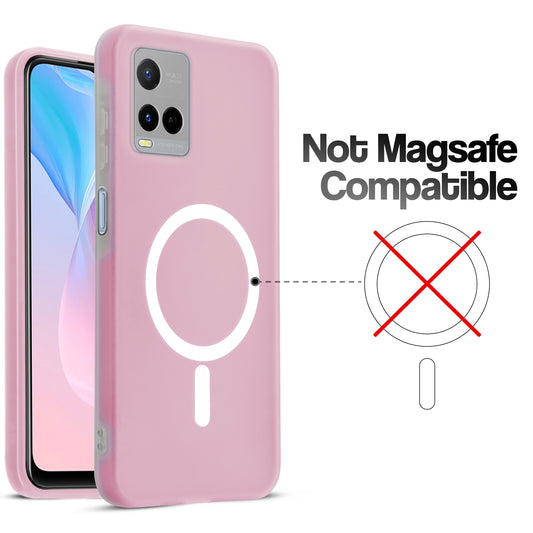 Classic Matte Silicone Back Case for Vivo Y21