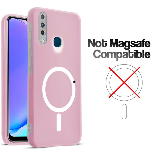 Classic Matte Silicone Back Case for Vivo Y17