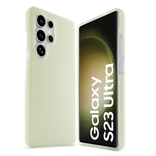 Smooth Touch Soft Silicone Back Case for Samsung S23 Ultra 5G with Camera Protection for a Sleek and Stylish Look