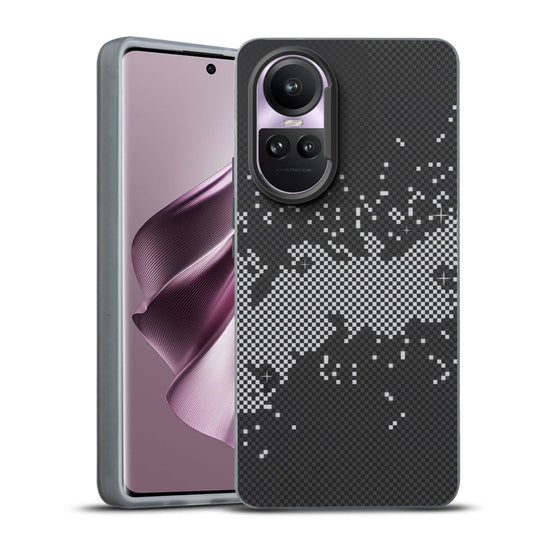 Elegant Hybrid Pattern Design Back Case For Oppo Reno 10 Pro 5G