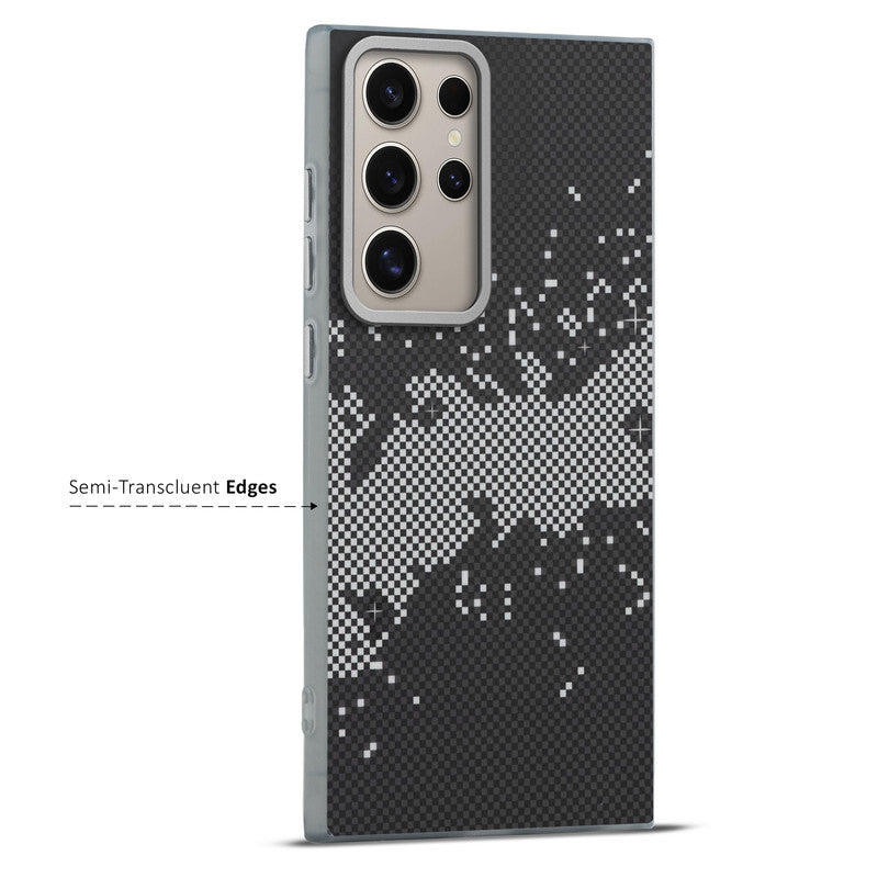 Hybrid Pattern Case For Samsung S23 Ultra 5G