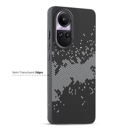 Elegant Hybrid Pattern Design Back Case For Oppo Reno 10 Pro 5G