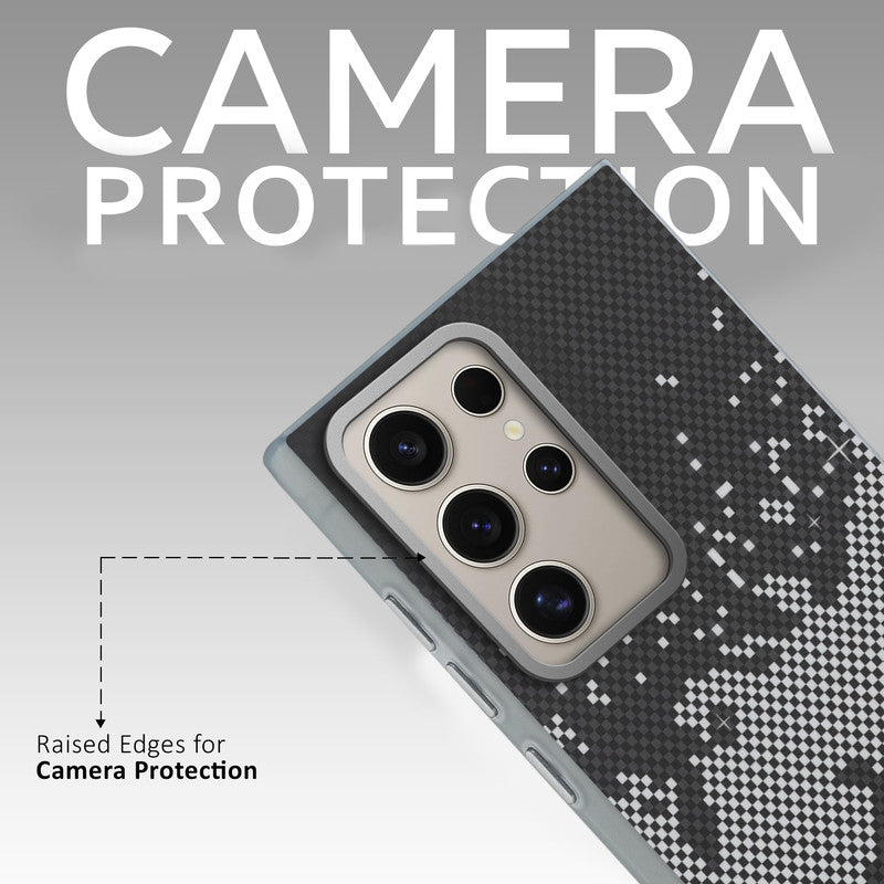 Hybrid Pattern Case For Samsung S23 Ultra 5G