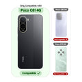 Compatibility comparison image showing Poco C81 4G supported, while other models are not compatible.