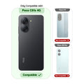 Compatibility comparison image showing Poco C81x 4G supported, while other models are not compatible.