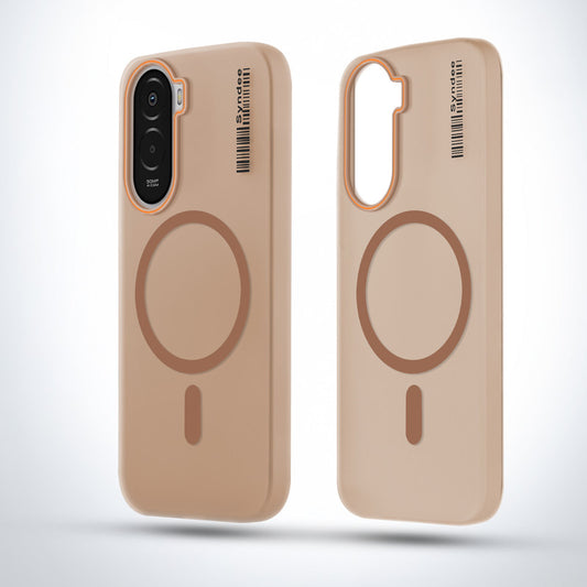 Colourful Frosted Matte With Raised Camera Protection Back Cover Case For Poco M7 Plus 5G