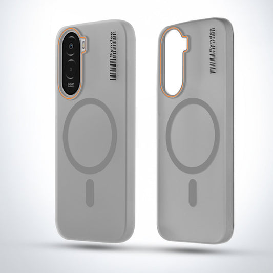 Colourful Frosted Matte With Raised Camera Protection Back Cover Case For Poco M7 Plus 5G