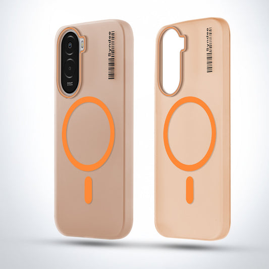 Colourful Frosted Matte With Raised Camera Protection Back Cover Case For Poco M7 Plus 5G