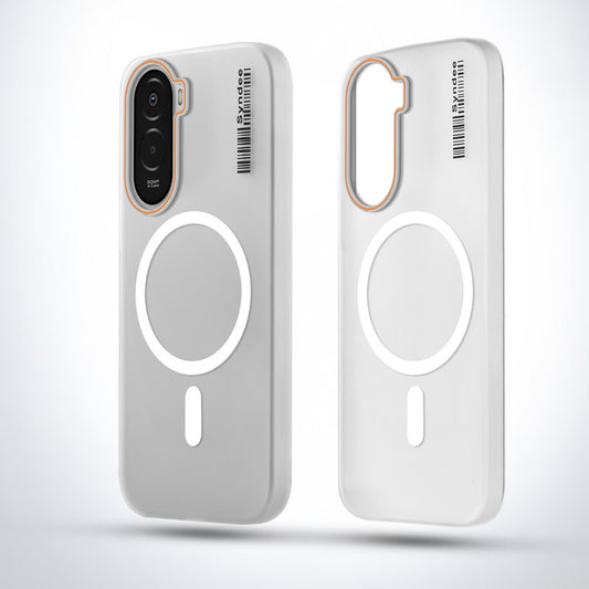 Colourful Frosted Matte With Raised Camera Protection Back Cover Case For Poco M7 Plus 5G