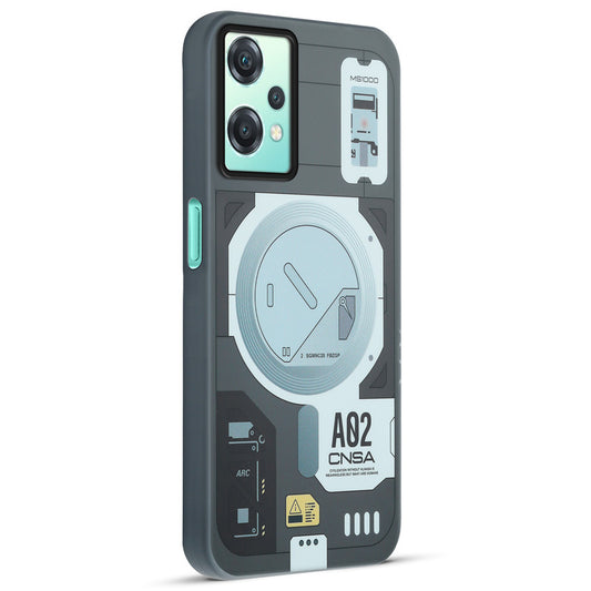 Mechanical Circuit Print Hard Back Cover For OnePlus Nord CE 2 Lite 5G