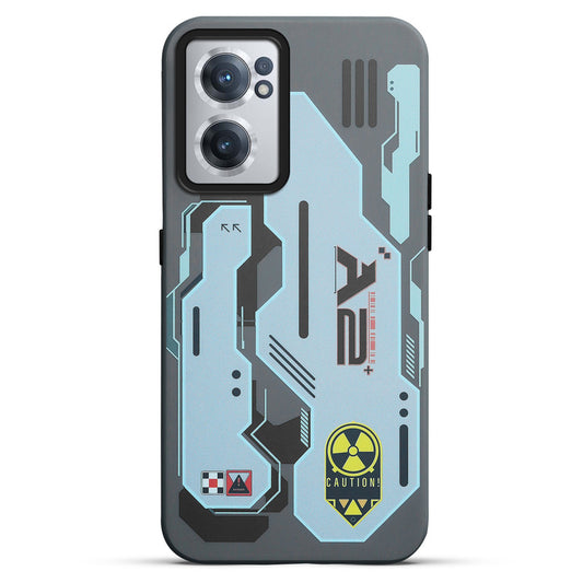 Mechanical Circuit Print Hard Back Cover For OnePlus Nord CE 2 5G