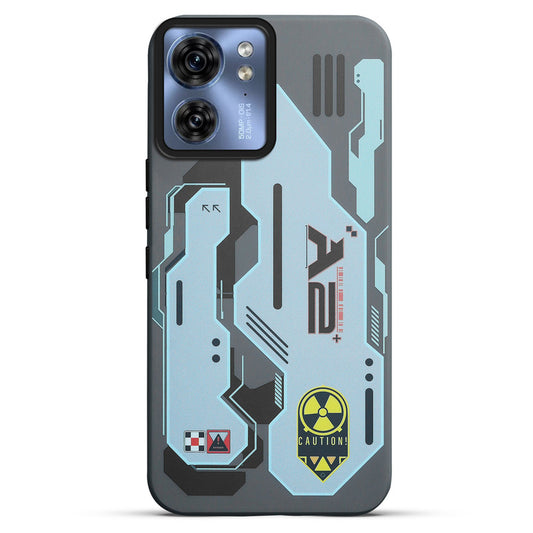 Mechanical Circuit Print Hard Back Cover For Motorola Edge 40 5G