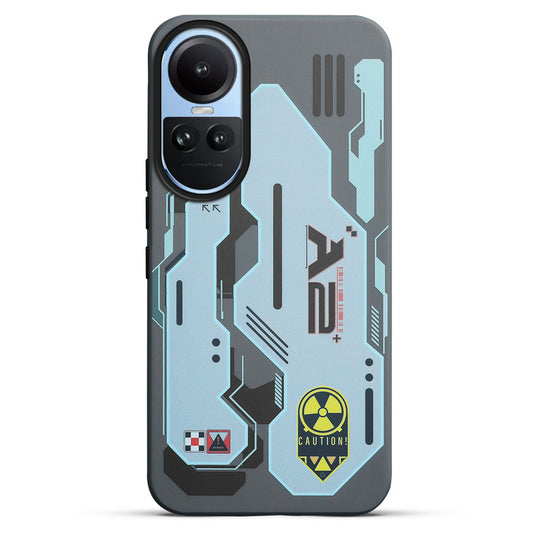 Circuit Printed Hard Back Cover Case For Oppo Reno 10 5G