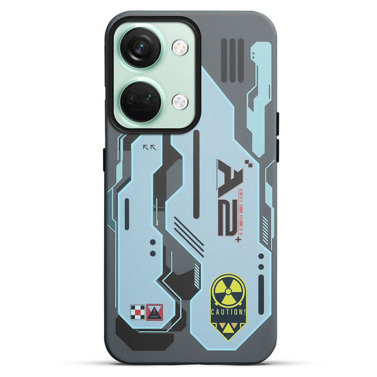 Mechanical Circuit Print Hard Back Cover For OnePlus Nord 3 5G