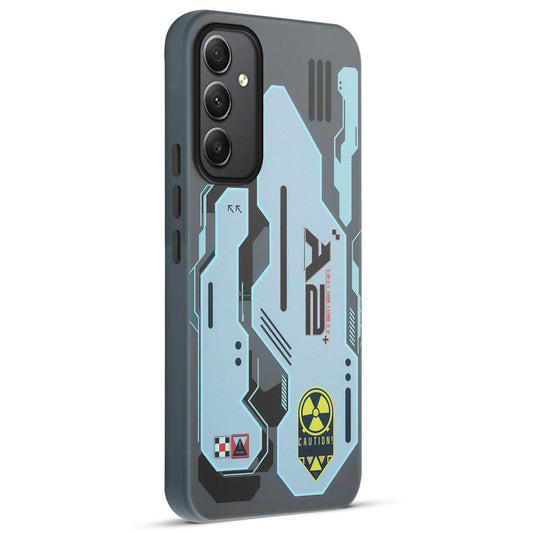 Circuit Printed Hard Back Cover Case For Samsung A34 5G