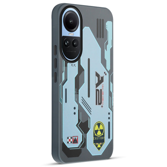 Circuit Printed Hard Back Cover Case For Oppo Reno 10 5G