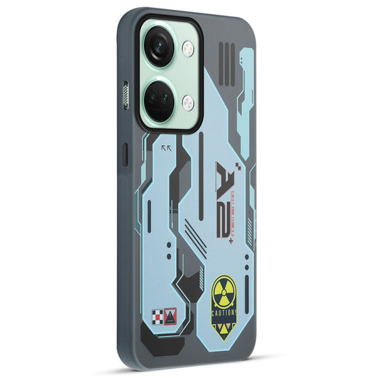 Mechanical Circuit Print Hard Back Cover For OnePlus Nord 3 5G