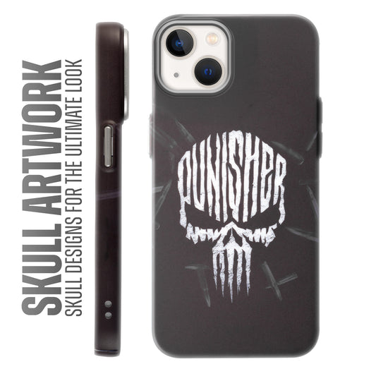 Nightfall Skull Cluster Design With Hard Back Case For Apple iPhone 14