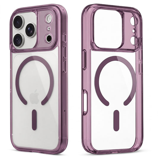 Premium Anti-Yellow MagSafe Case for Apple iphone 18 Pro Max with Transparent Soft TPU & Raised Camera Protection