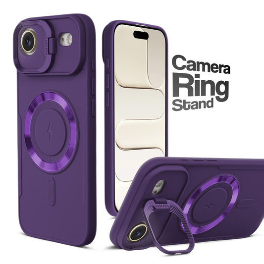 Flex Camera Ring Stand Case For Apple iPhone 17 Air