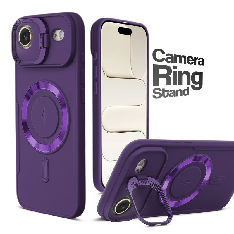 Flex Camera Ring Stand Case For Apple iPhone 17 Air