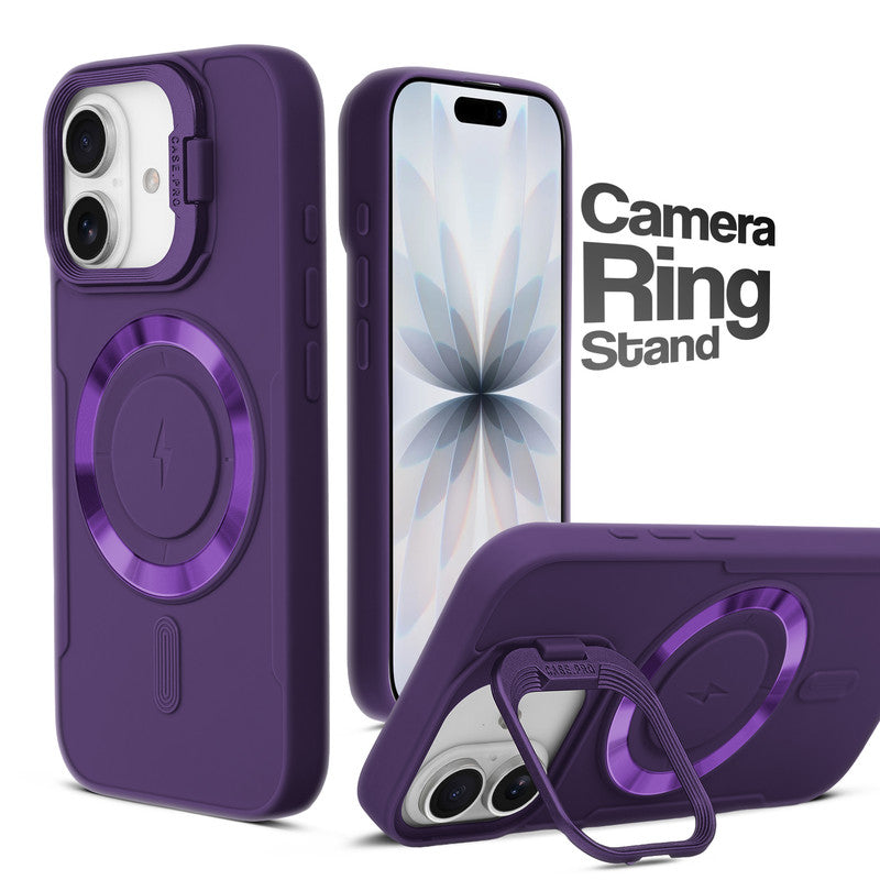 Flex Camera Ring Stand Case For Apple iPhone 17