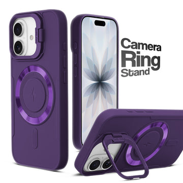 Flex Camera Ring Stand Case For Apple iPhone 17