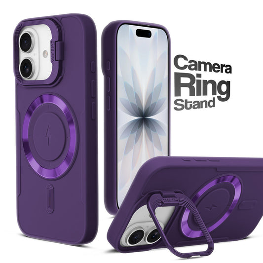 Flex Camera Ring Stand Case For Apple iPhone 17