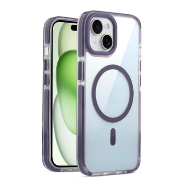 Grip-Line Frame Bumper Case For Apple iPhone 15 Plus