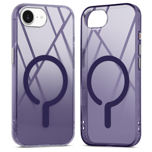 360° Air-Cushioned Protection Back Case For Apple iPhone 16e Jelly Transparent MagSafe Compatible with Metal Finish Buttons