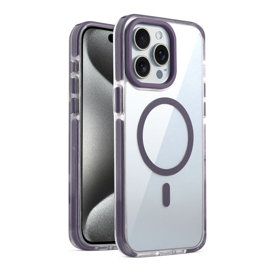 GripLine Frame Ultra-Slim Bumper with MagSafe Compatibility Phone Cover For Apple iPhone 15 Pro