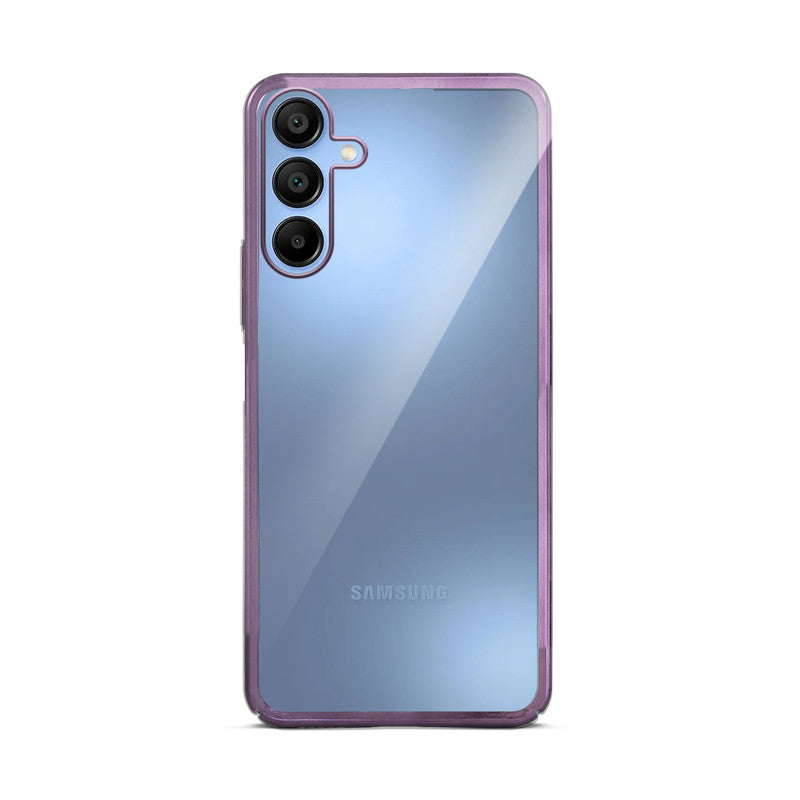 Transparent Edge Hard Case For Samsung F15 5G