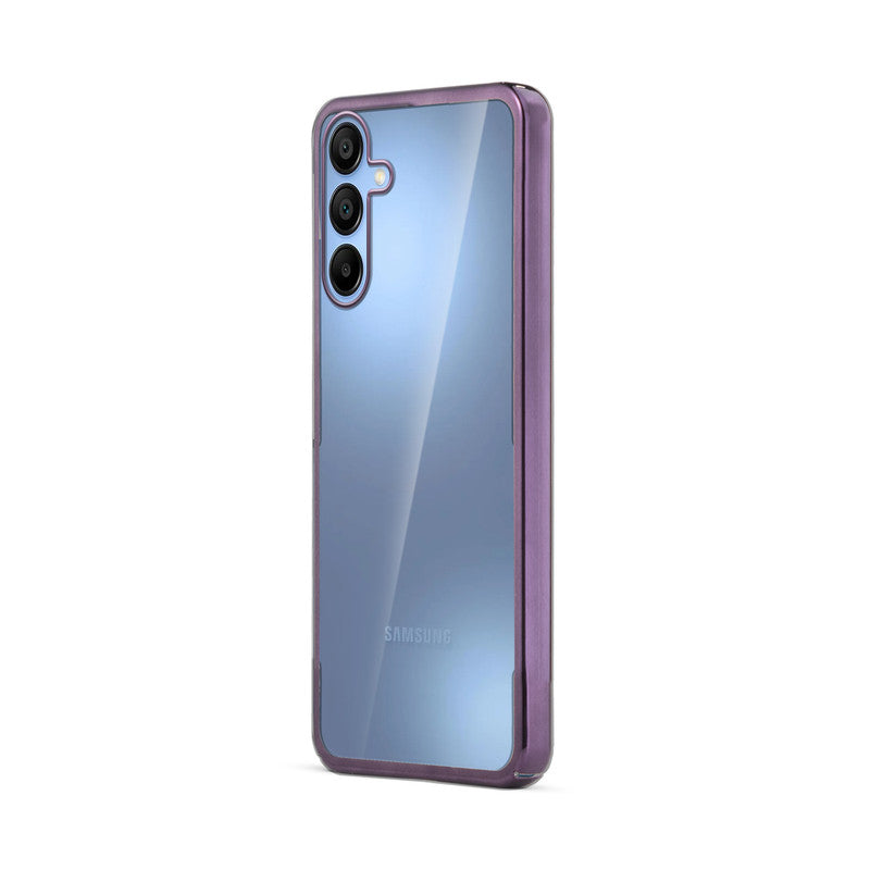 Transparent Edge Hard Case For Samsung F15 5G