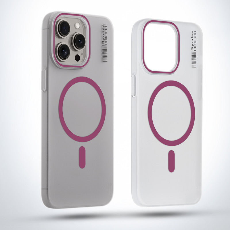 Frosted Sleek Matte Wireless Charging Support Back Cover Case For Apple iPhone 14 Pro Max With Raised Camera Protection