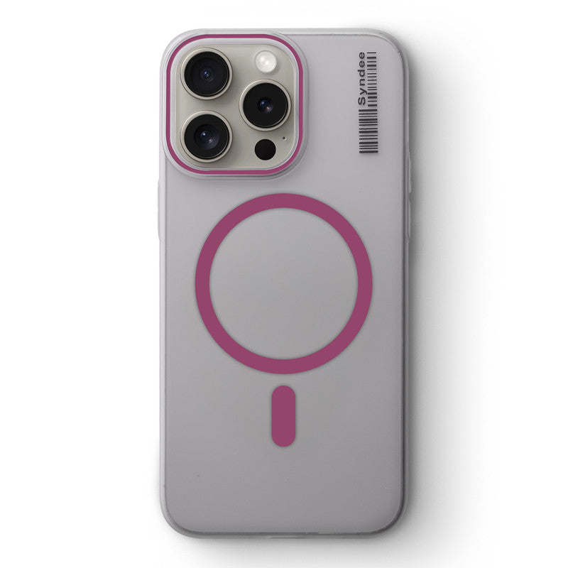 Frosted Sleek Matte Wireless Charging Support Back Cover Case For Apple iPhone 14 Pro With Raised Camera Protection