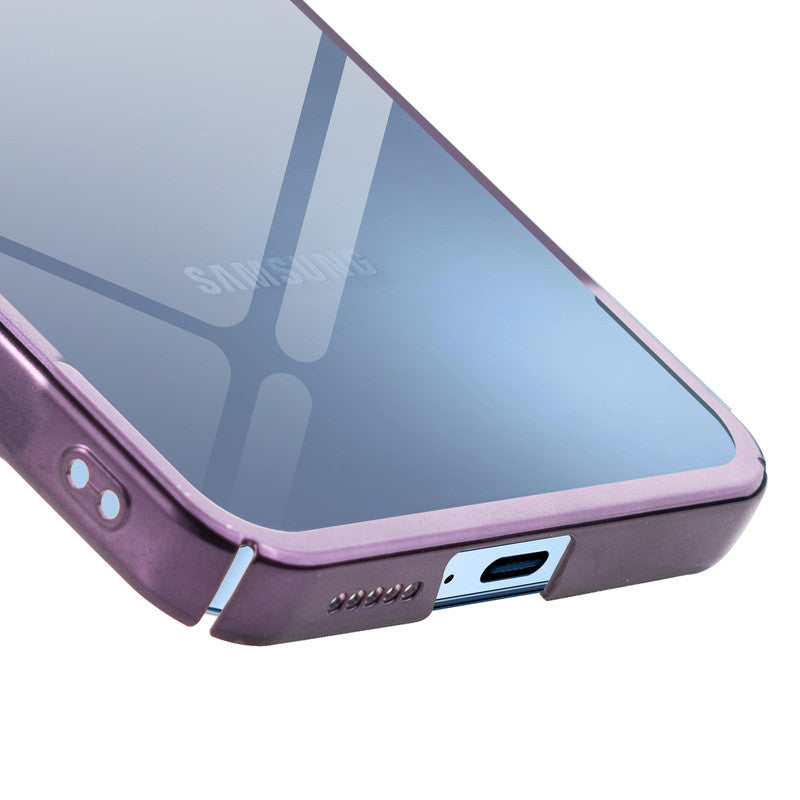Transparent Edge Hard Case For Samsung F15 5G