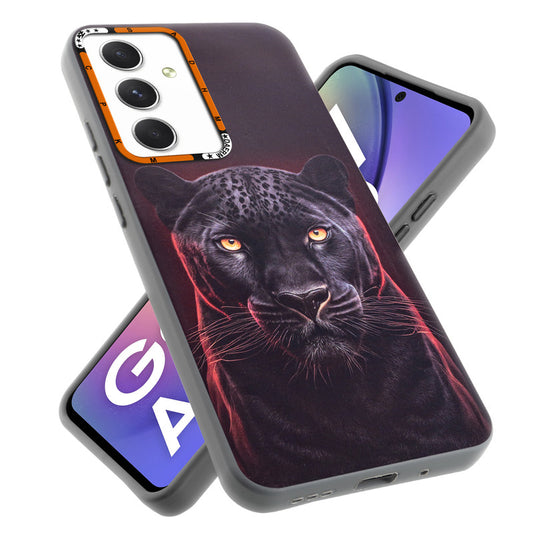 Dark Elegant Wild Creatures Printed Back Cases For Samsung A54 5G