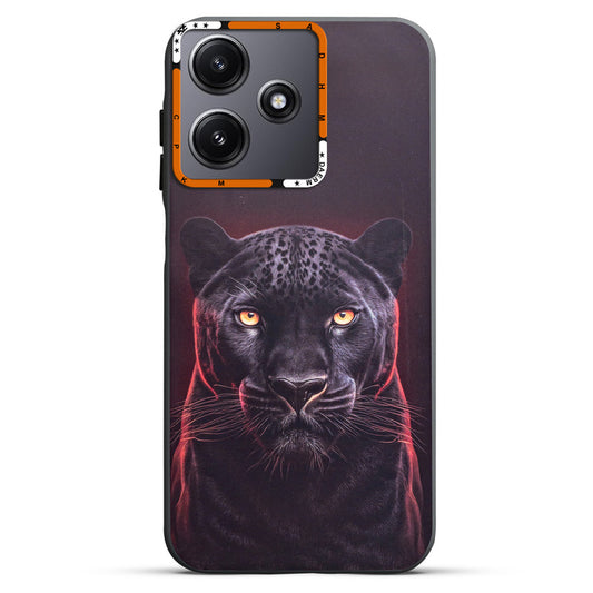 Dark Elegant Wild Creatures Printed Back Cases For Redmi 12 5G