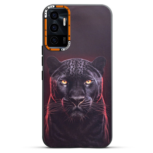 Dark Elegant Wild Creatures Printed Back Cases For Vivo V23E 5G
