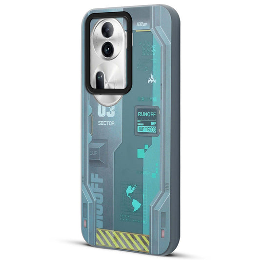 Circuit Printed Back Cover Case Oppo Reno 11 Pro 5G