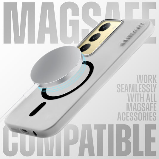 Frosted Sleek Matte With Raised Camera Protection Back Cover Case For Realme P3x 5G