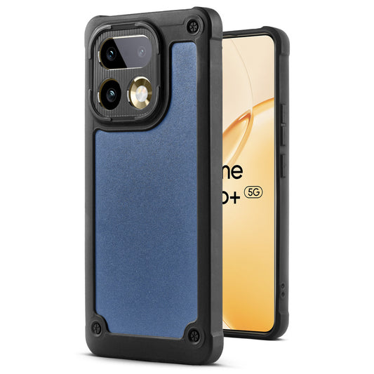 Armor Shield Hard Back Case with TPU Protective Frame for Realme 16 Pro Plus 5G