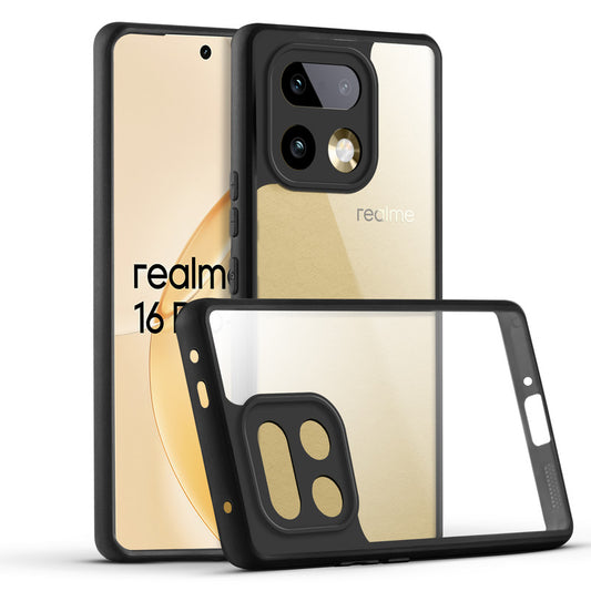 Soft Frame Clear Case For Realme 16 Pro Plus 5G